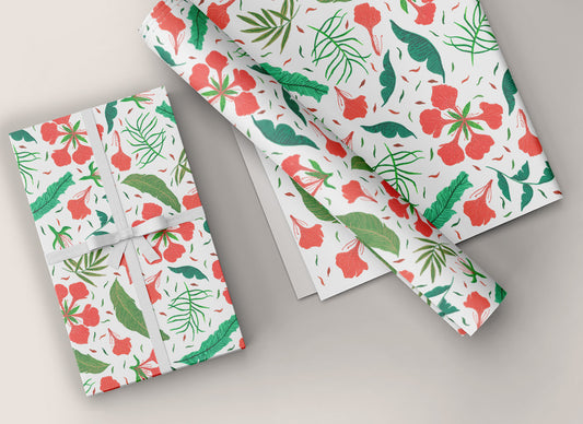 A Tropical Paradise (Wrapping Paper)