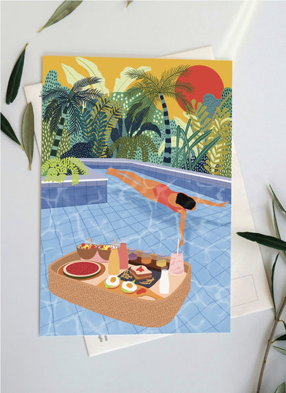 Tropical Paradise (OOAK Acrylic Puzzle)