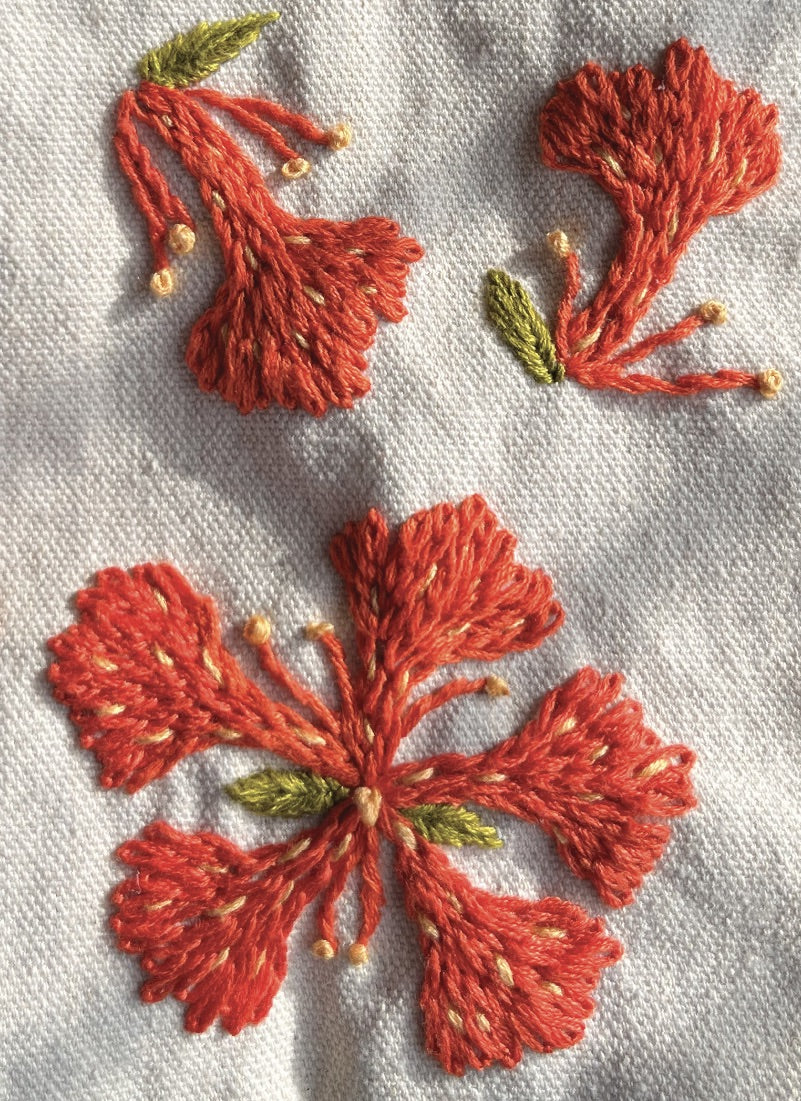 Blooming Gulmohar (Canvas Pouch)